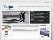 Tablet Screenshot of communities.efpa.eu