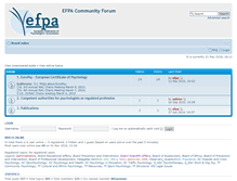 Tablet Screenshot of community.efpa.eu