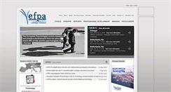 Desktop Screenshot of efpa.eu