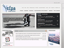 Tablet Screenshot of efpa.eu