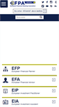 Mobile Screenshot of efpa.es