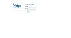 Desktop Screenshot of groups.efpa.eu